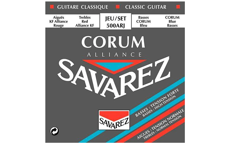 Savarez 500ARJ Alliance/Corum, Струни за класическа китара, Смесено напрежение