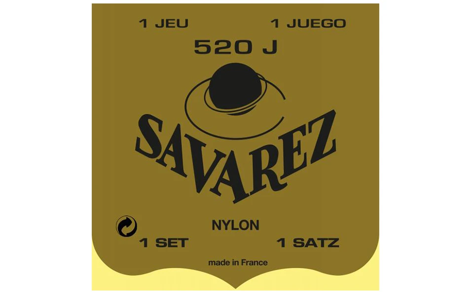 Savarez 520J, Струни за класическа китара, Високо напрежение