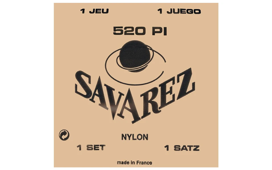 Savarez 520P1, Струни за класическа китара, Нормално напрежение