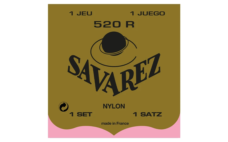 Savarez 520R, Струни за класическа китара, Нормално напрежение
