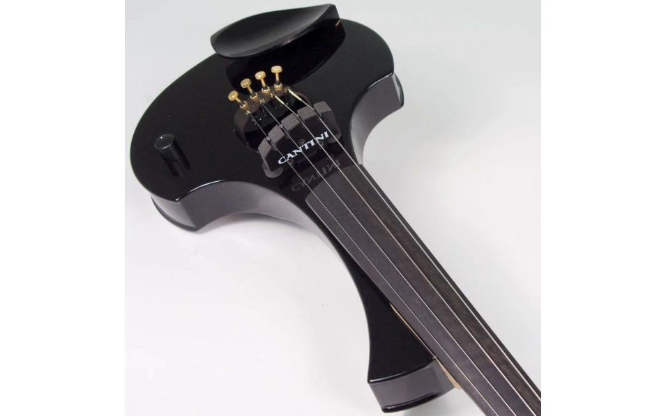 5 струнна Електрическа Цигулка Cantini Earphonic Black
