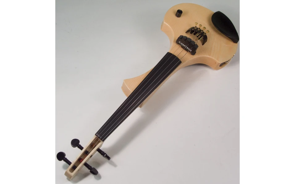 4 струнна Електрическа Цигулка Cantini Earphonic Natural Wood