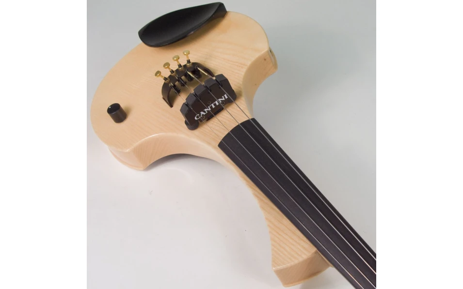 4 струнна Електрическа Цигулка Cantini Earphonic Natural Wood