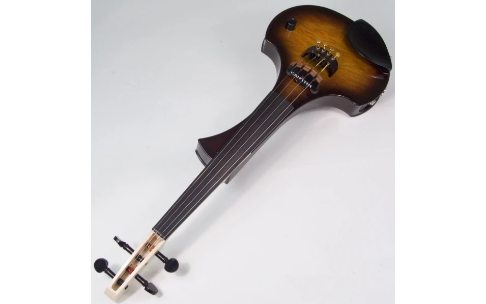 4 струнна Електрическа Цигулка Cantini Earphonic Ochietto Tabacco Burst