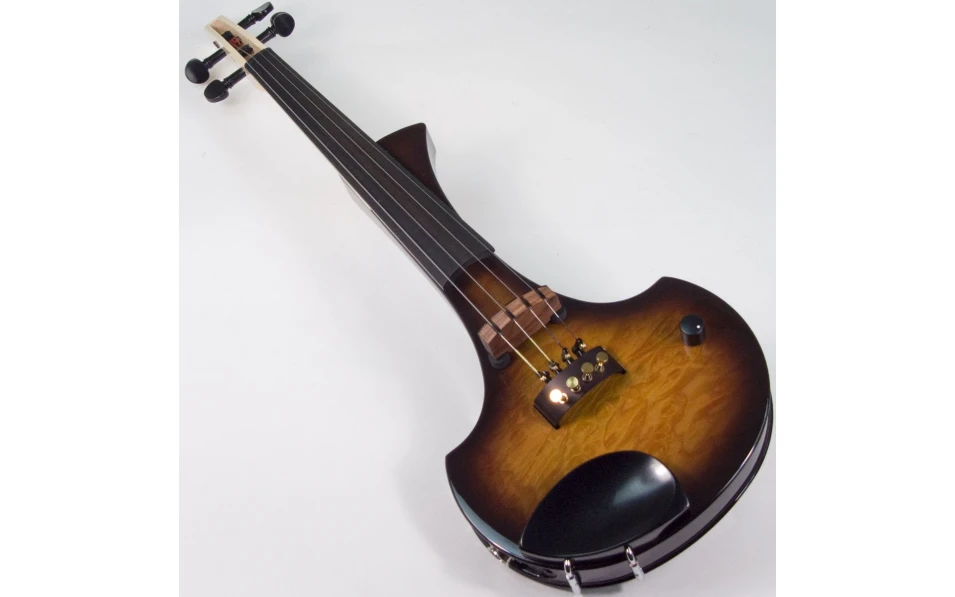 4 струнна Електрическа Цигулка Cantini Earphonic Ochietto Tabacco Burst