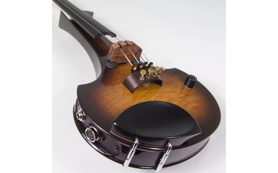 4 струнна Електрическа Цигулка Cantini Earphonic Ochietto Tabacco Burst