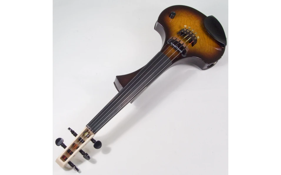 5 струнна Електрическа Цигулка Cantini Earphonic Occhietto Tabacco Burst