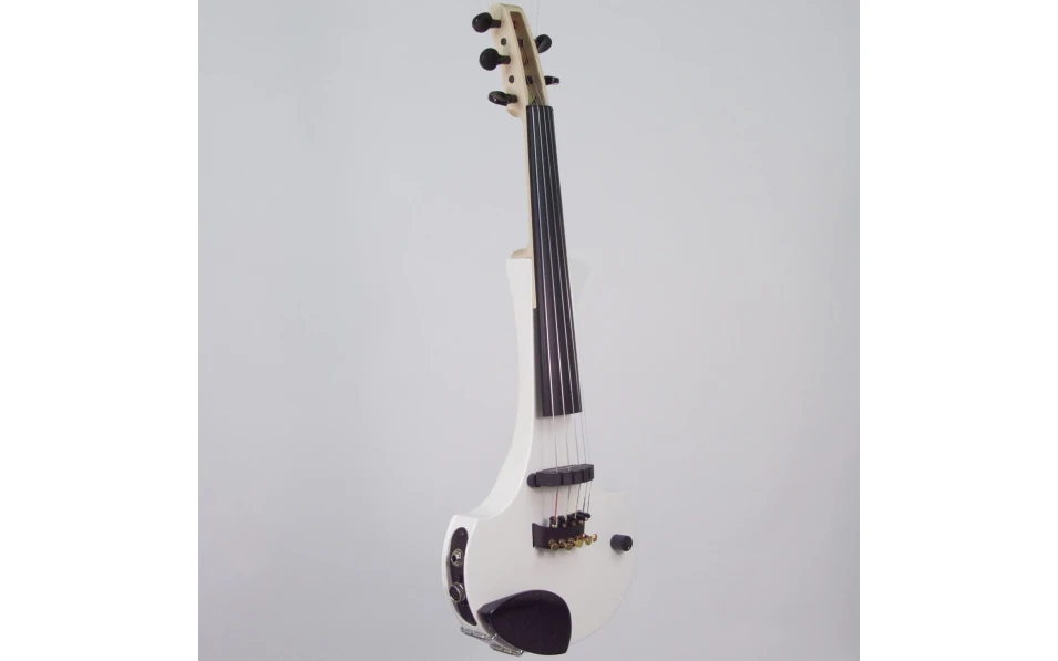 5 струнна Електрическа цигулка Cantini Earphonic White
