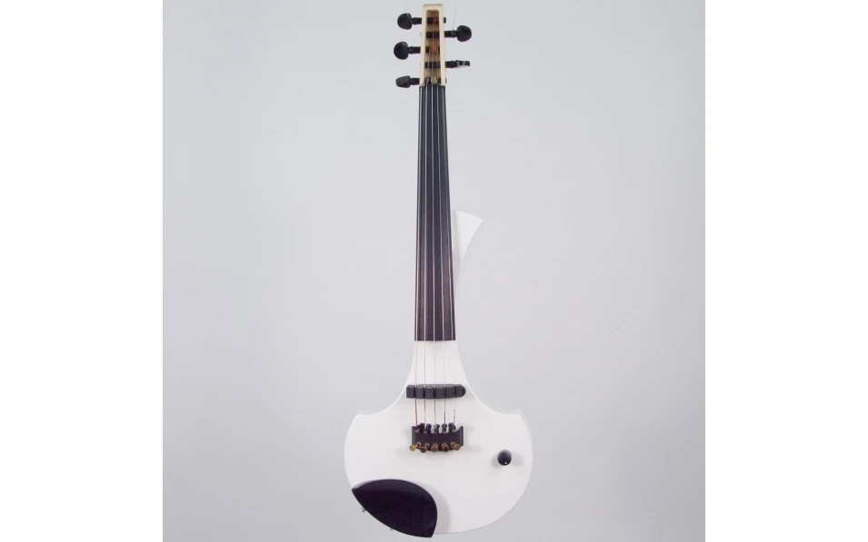 5 струнна Електрическа цигулка Cantini Earphonic White