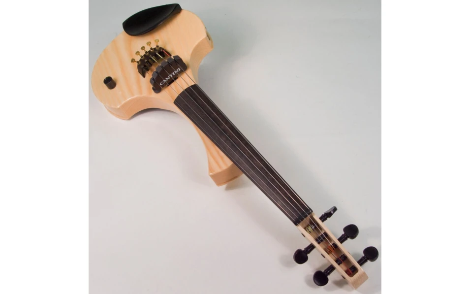 5 струнна Електрическа цигулка Cantini Earphonic Natural Wood