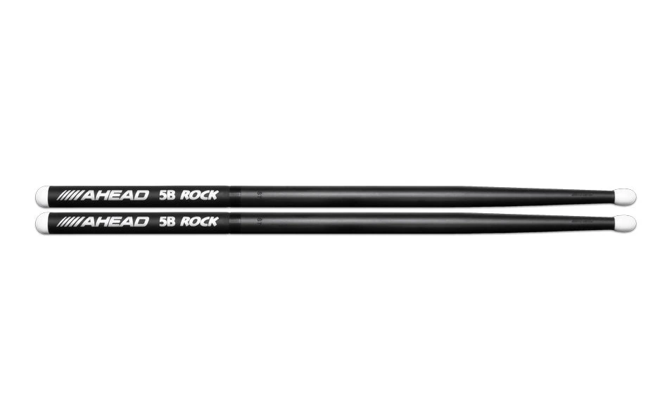 AHEAD Drumsticks - 5B Rock (ST) 16.00" (65 grams) .595" Diamter, .035" Wall Thickness