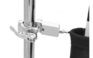 AHEAD Compact Stick Holder, Quick Release Clamp, Ballistic Flat Folding Sack, Fits.625" to 1.0" tubing