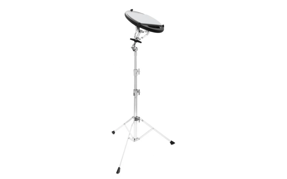 AHEAD Practice Pad Stands - Mini Snare/Practice Pad Stand, w/Basket, 3 section Range 23" to 48"