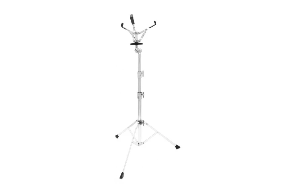AHEAD Practice Pad Stands - Mini Snare/Practice Pad Stand, w/Basket, 3 section Range 23" to 48"