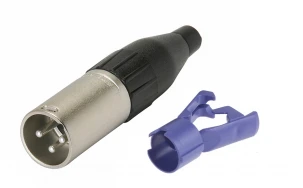 Конектор XLR Amphenol AC3MMJ, Мъжки