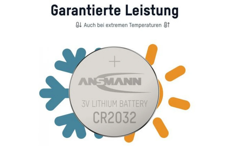 Ansmann Литиева батерия тип CR2032 