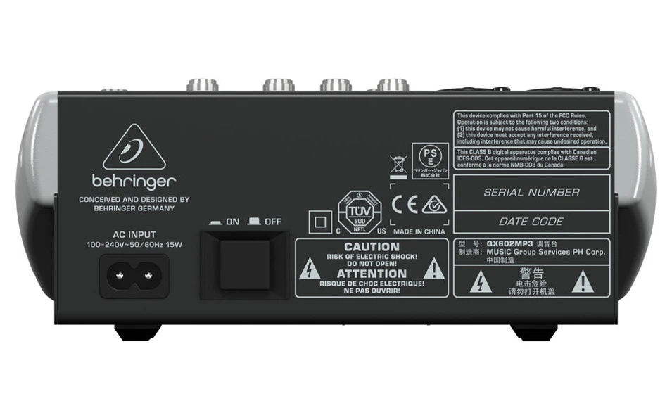 Behringer QX602 MP3