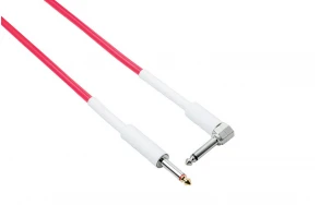 Kабел Bespeco DRAG500PBK, 6.3mm/6.3mm, 5m, Г-образен