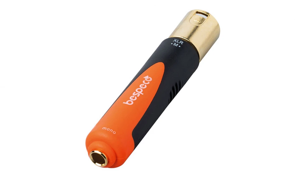 Адаптер Bespeco SLAD125, 6.3mm/XLR
