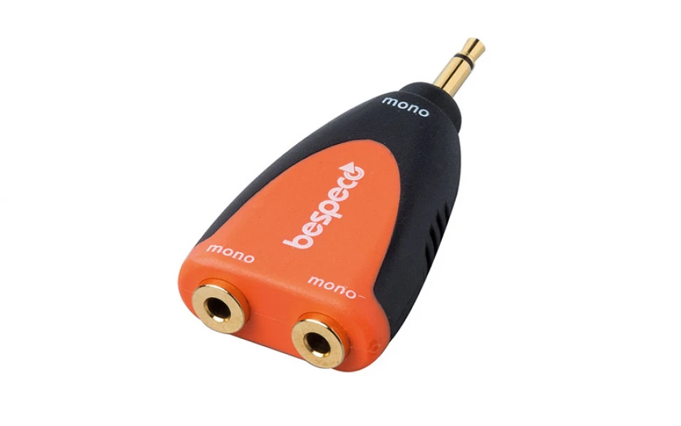 Адаптер Bespeco SLAD220, 2x3.5mm/3.5mm