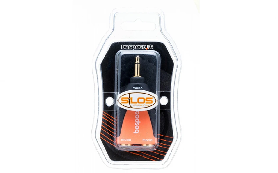 Адаптер Bespeco SLAD220, 2x3.5mm/3.5mm