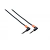 Пач кабел Bespeco SLPP015X3, 6.3mm/6.3mm, 0.15m, Г-образен, 3 броя