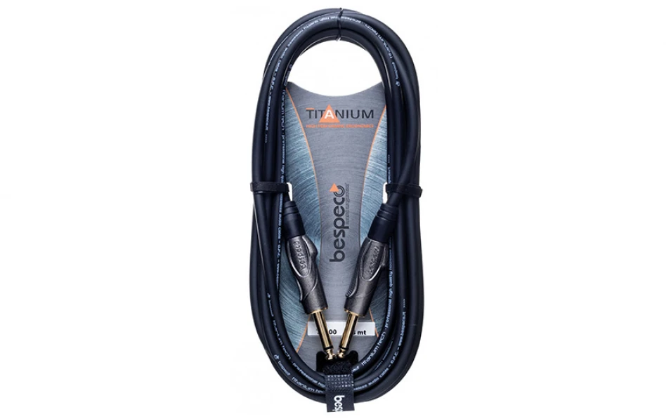 Кабел Bespeco TT600, 6.3mm/6.3mm, 6m