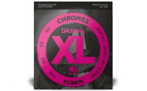 Daddario ECB81S, Струни за бас китара 45-100