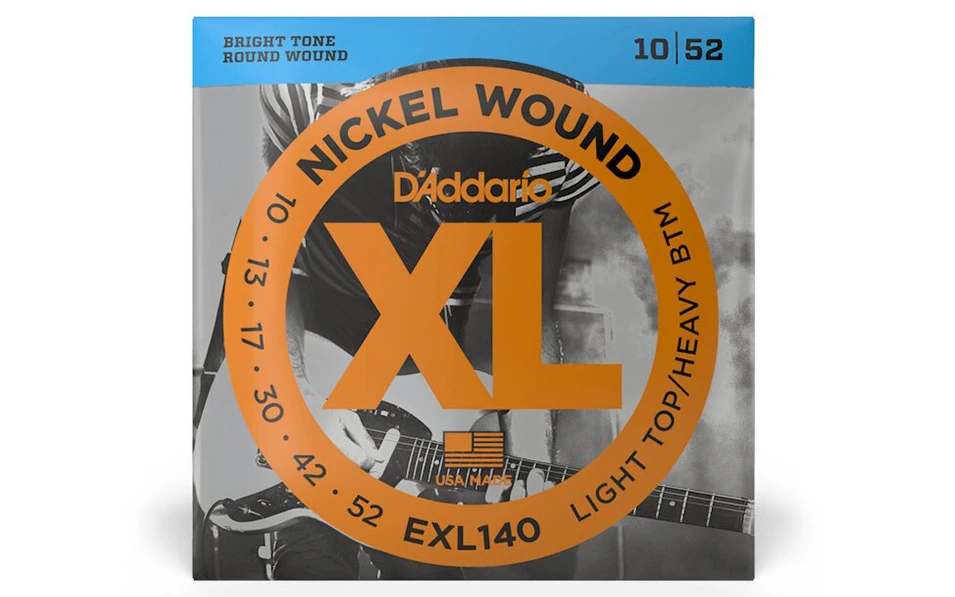 Daddario EXL140, Струни за електрическа китара 10-52