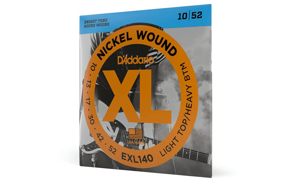 Daddario EXL140, Струни за електрическа китара 10-52