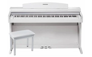 Дигитално пиано KURZWEIL MP120A WH със столче