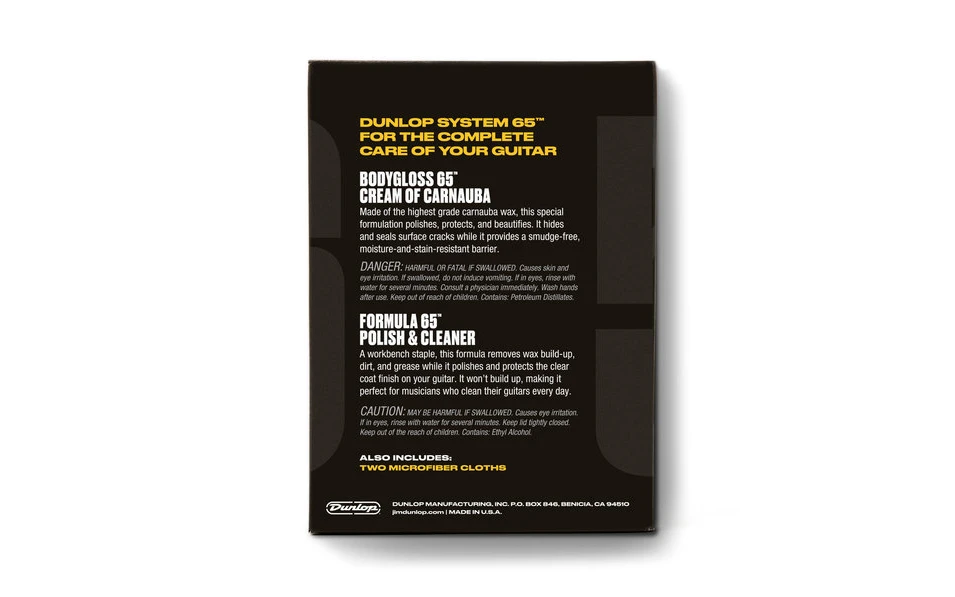 Dunlop System 65 Guitar Polish Kit
