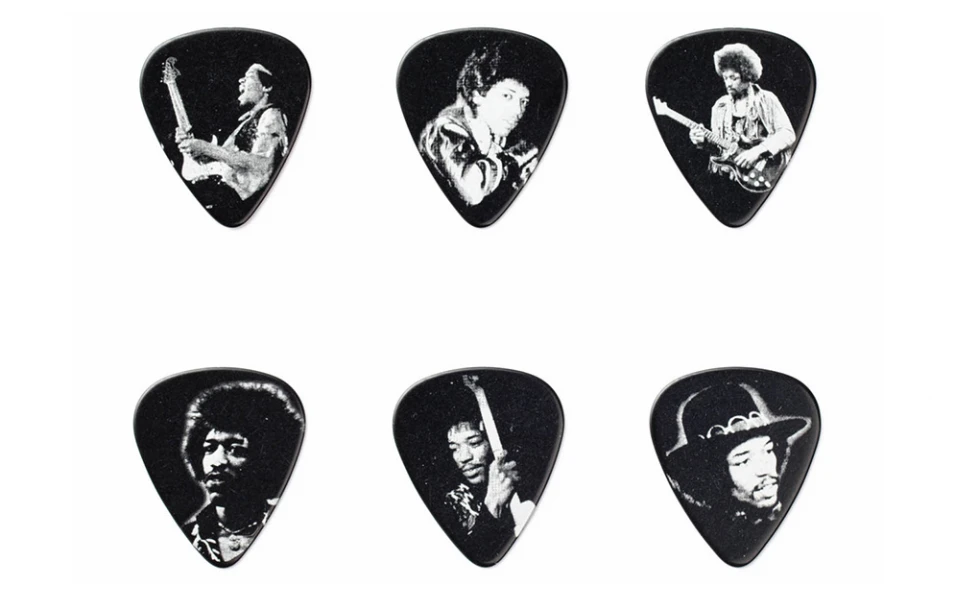 Dunlop Jimi Hendrix Silver Portrait II