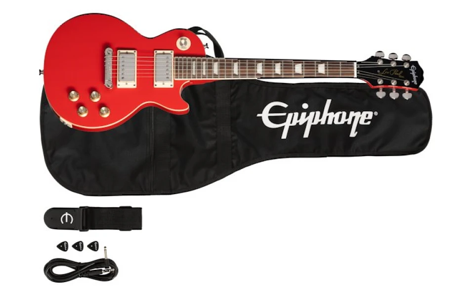 Epiphone Power Players Leas Paul Lava Red