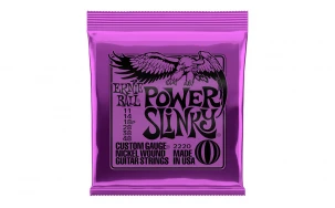 Ernie Ball 2220 Power Slinky, Струни за електрическа китара 11-48