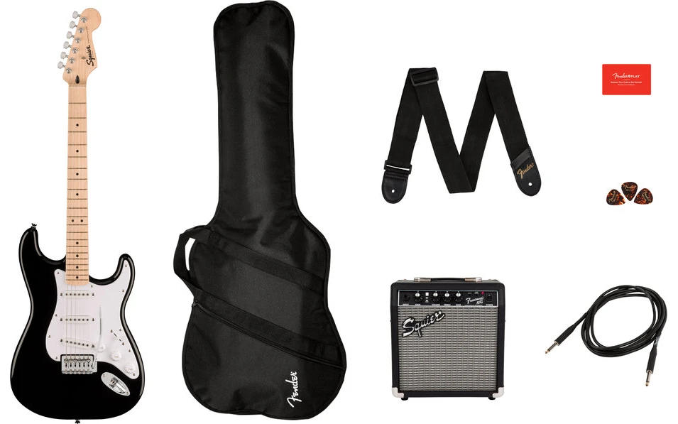 Squier Sonic Stratocaster Pack BK