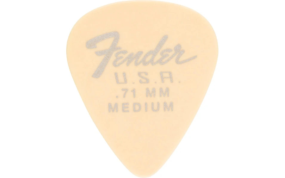 Fender Dura-Tone® Delrin Picks, 351 Shape, 12 Pack