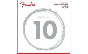 Fender 250R, Струни за електрическа китара 10-46