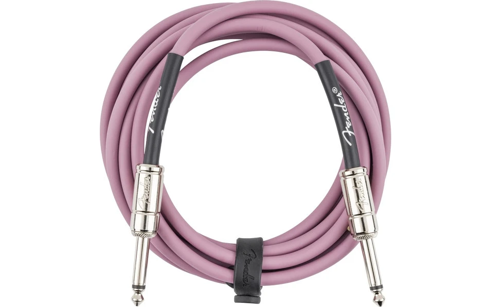 Fender Contour™ Кабел за китара, Burgundy Mist, 6.3mm/6.3mm, 3m