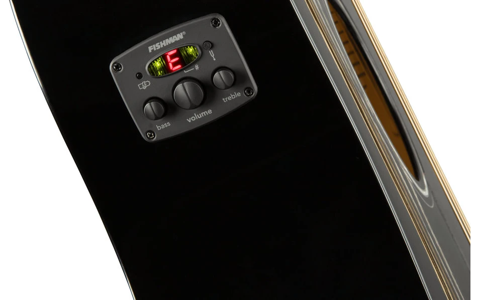 Fender CD-60SCE Dreadnought, Walnut Fingerboard, Black