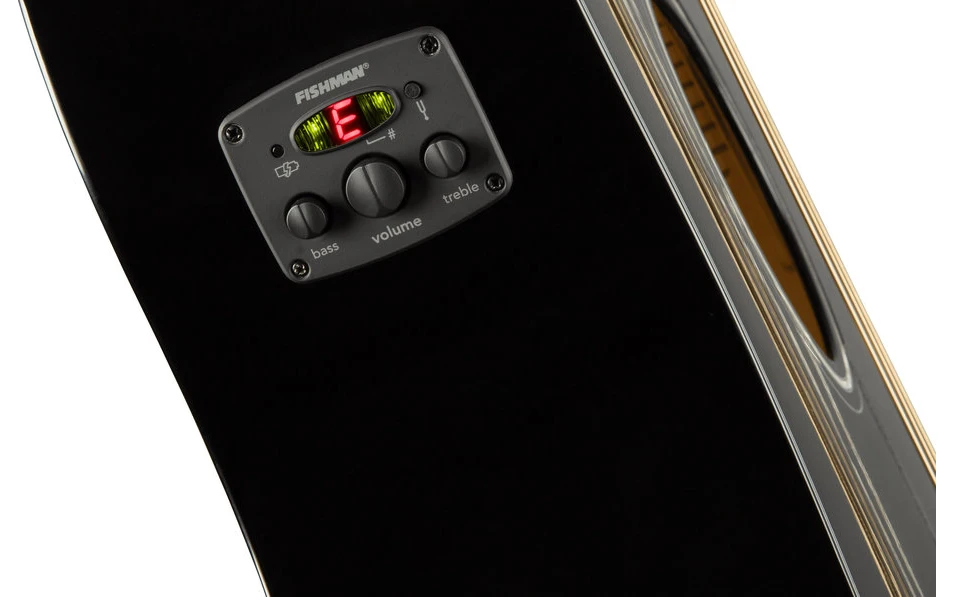 Fender CD-60SCE Dreadnought, Walnut Fingerboard, Black