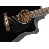 Fender CD-60SCE Dreadnought, Walnut Fingerboard, Black