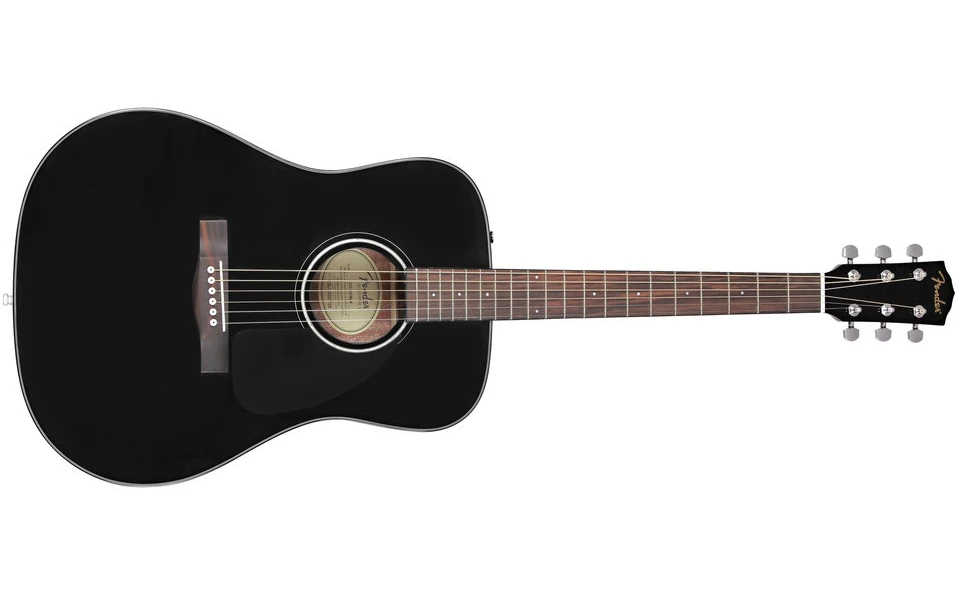 Fender CD-60 Dreadnought V3 DS Blk WN