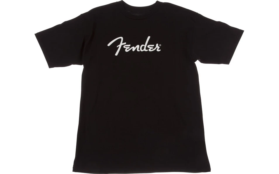 Fender Spaghetti Logo Tee Blk - S