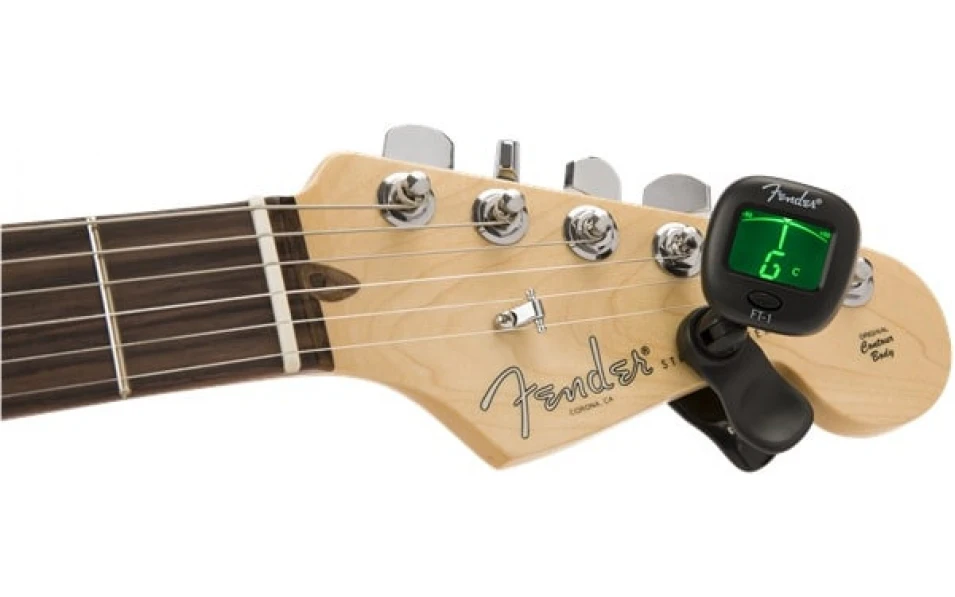 Fender FT-1 Pro Clip-On Tuner, Black