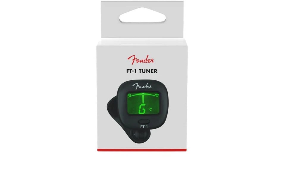 Fender FT-1 Pro Clip-On Tuner, Black