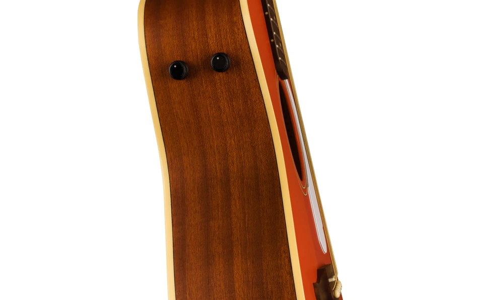 Fender Malibu Player, Walnut Fingerboard, Gold Pickguard, Sunburst