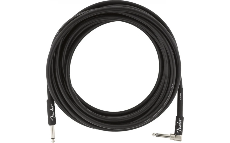 Fender PRO, Кабел за китара, 6.3mm/6.3mm, 5.5m, Г-образен