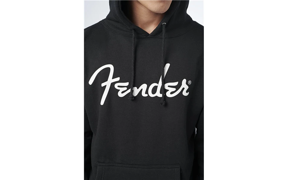 Fender Spaghetti Logo Hoodie Blk - M