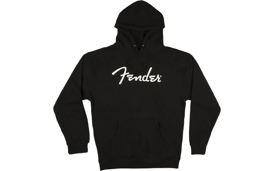 Fender Spaghetti Logo Hoodie Blk - M